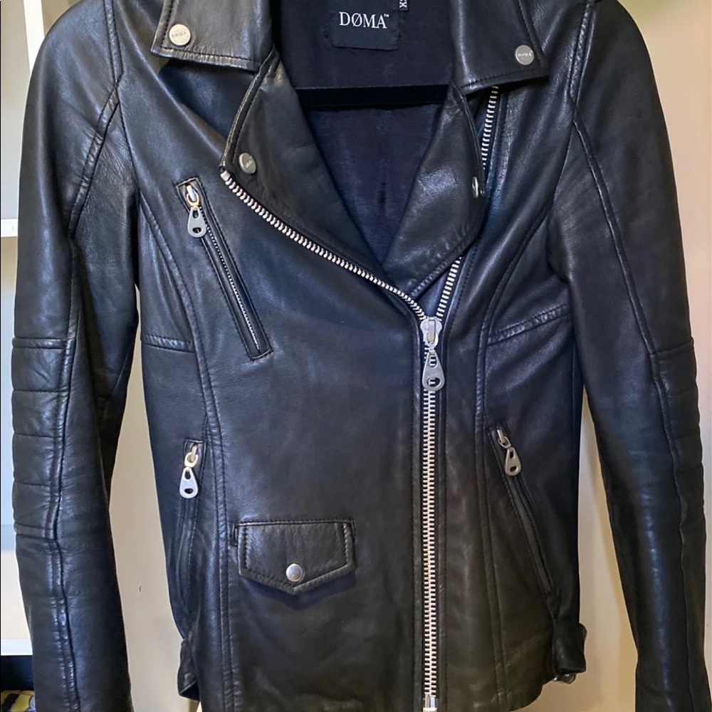 DOMA leather jacket - Picture 5 of 8